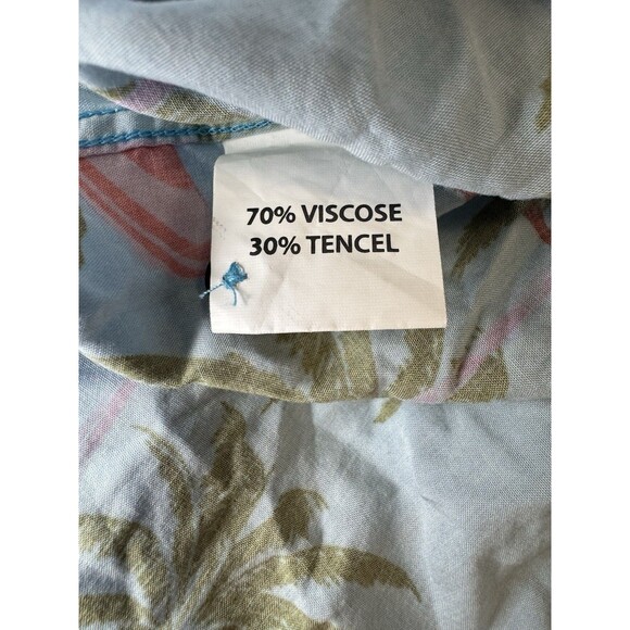 Grateful Dead x Section 119 Hawaiian Shirt Mens L Blue Jerry Garcia Bear Retro - Picture 7 of 8